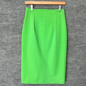 Retro Pencil Skirt Womens S Mode Merr Green High Waist Stretch Pinup Rockabilly